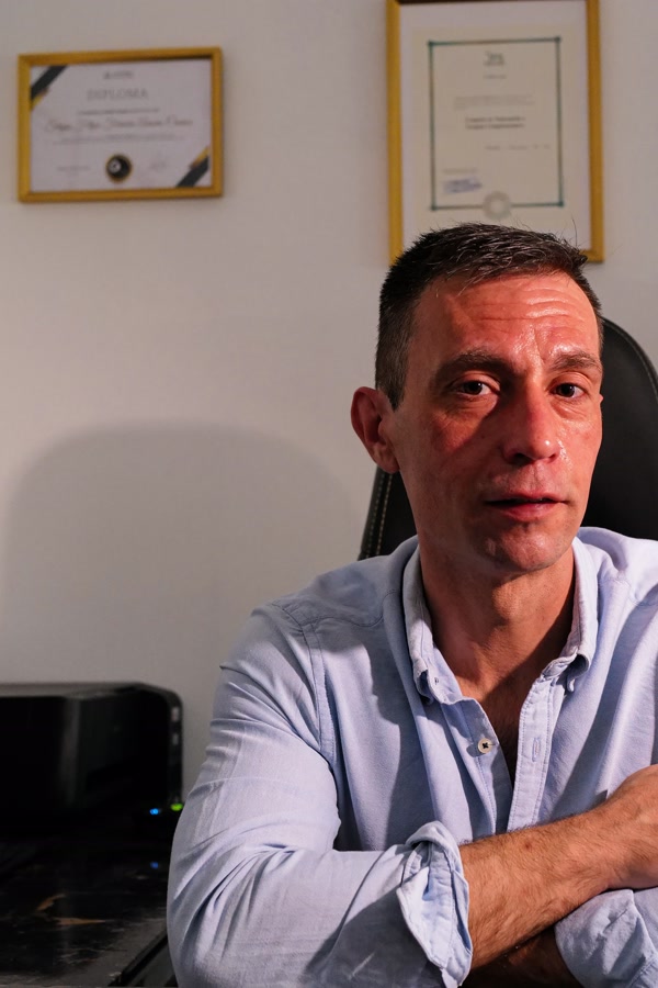 Sérgio Filipe, biofísico forense — contacto humano e profissional